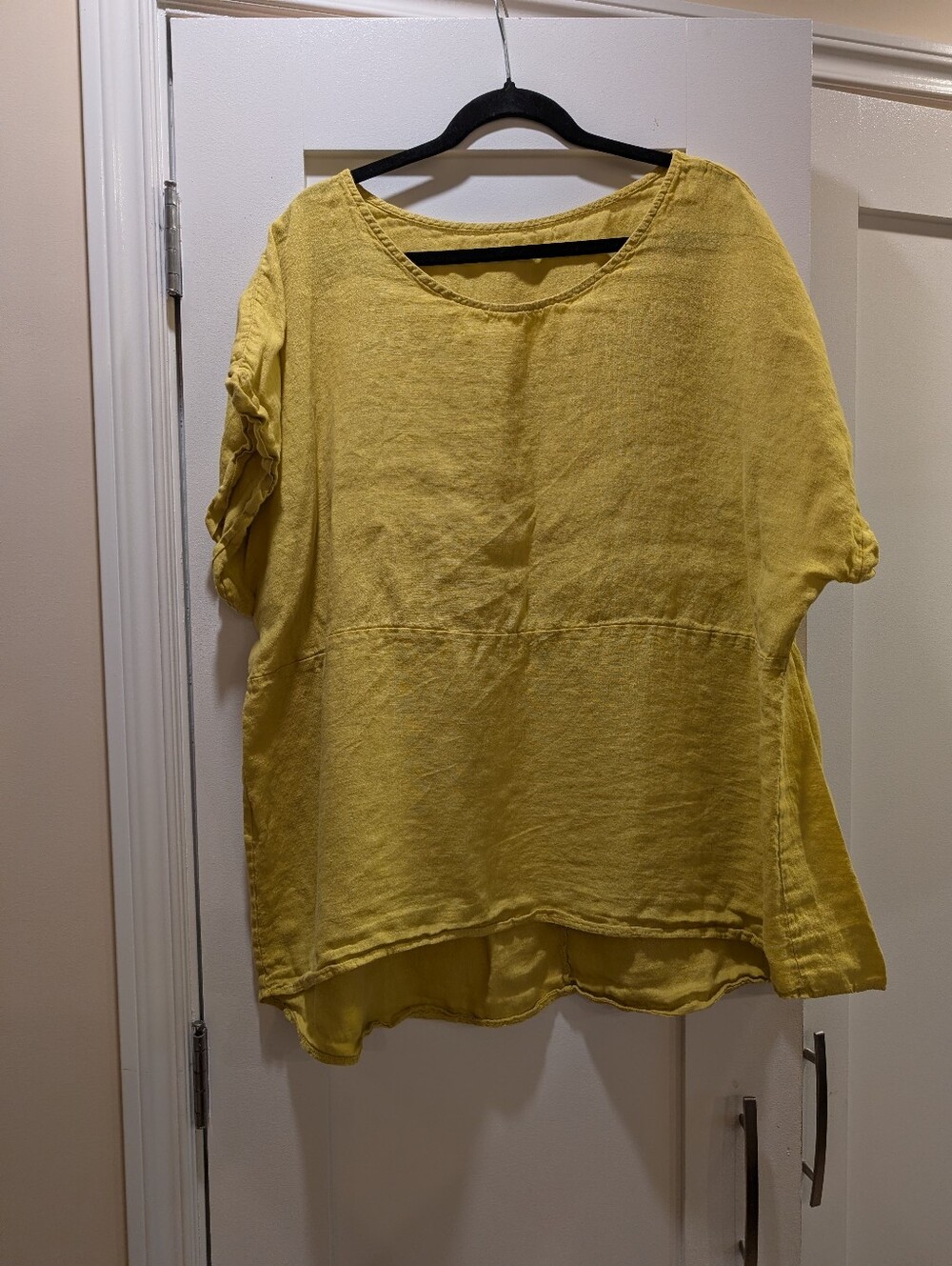 100% Linen Top,3X